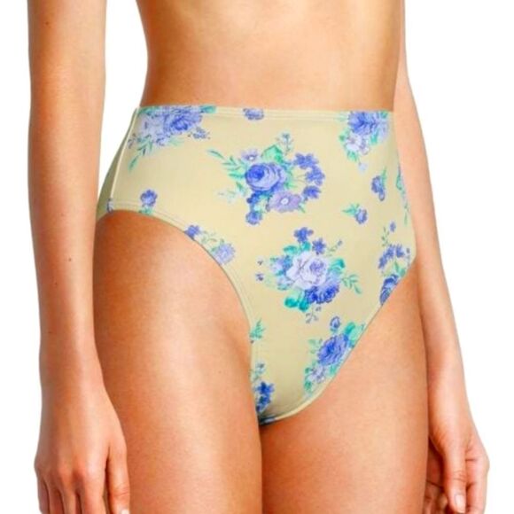 WeWoreWhat Floral Wide Strap Underwire Bikini Top & Bottom 2 Piece Set Medium - Picture 9 of 9